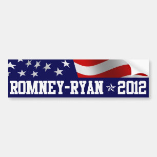 Mitt Romney Paul Ryan in 2012 Bumper Sticker