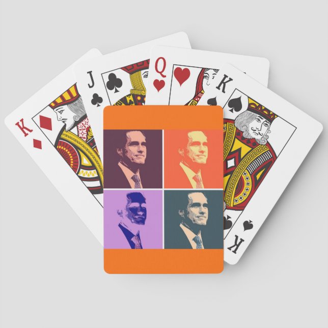 Mitt Romney Playing Cards (Back)