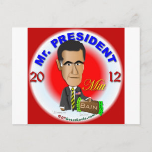 Mitt Romney Postcard