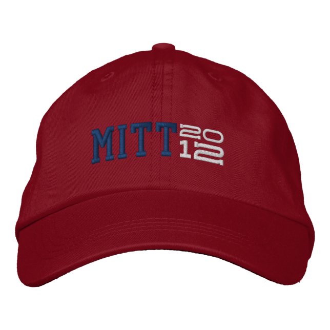 Mitt Romney Twenty Twelve 2012 Embroidered Hat (Front)