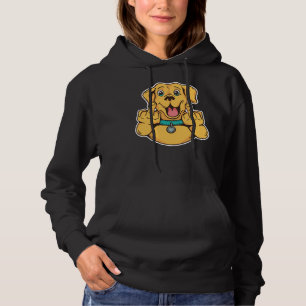 Mittelfinger Labrador Retriever Hoodie