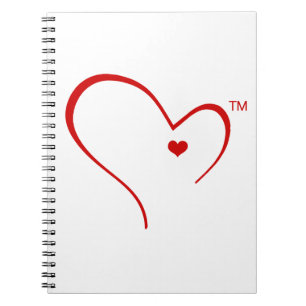 Mittens for Detroit Heart Logo Notebook