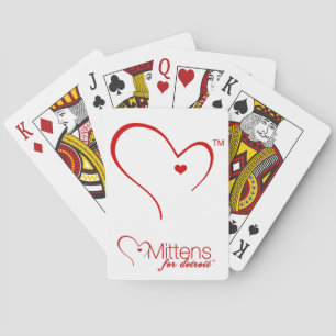 Mittens for Detroit Playing Cards