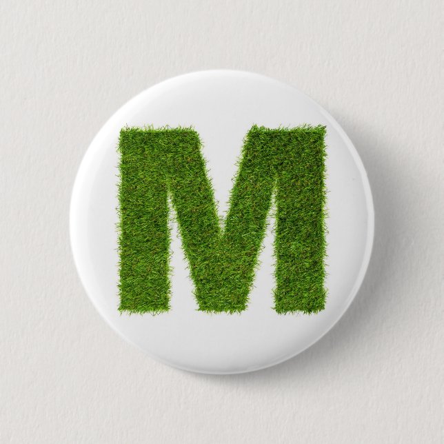 MITTENS -  M - GRASS 6 CM ROUND BADGE (Front)