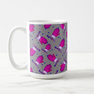 Mittens retro_gray coffee mug