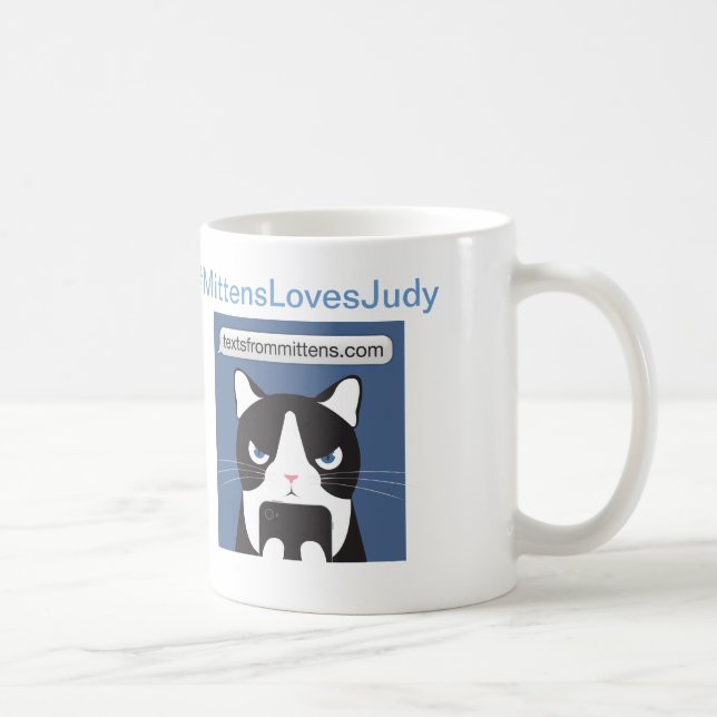 #MittensLovesJudy mug (Right)