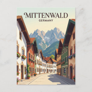 Mittenwald Germany Postcard