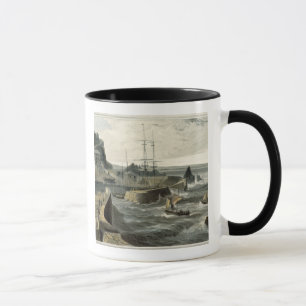 Mivagissey, Cornwall, from Volume VIII of 'A Voyag Mug