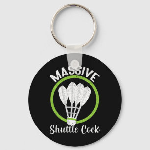 Mive Shuttle Funny Dminton Key Ring