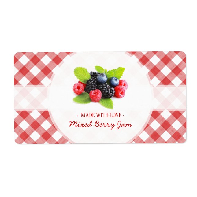 Mix Berry Jam Red Fruits (Front)