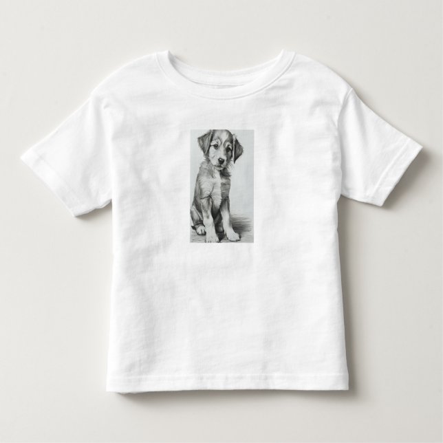 Mix Breed Puppy Toddler T-Shirt (Front)
