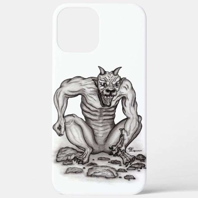 Mix-Creature - Troll, Golem and Devil Case-Mate iPhone Case (Back)