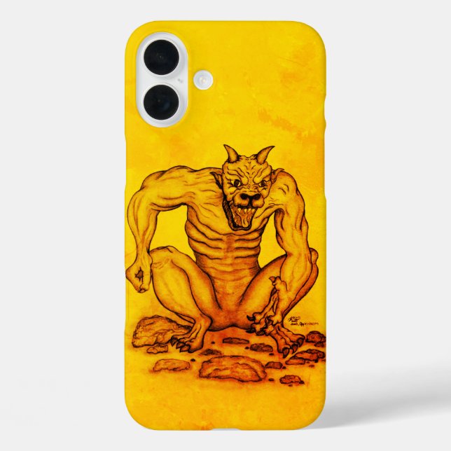 Mix-Creature - Troll, Golem and Devil Case-Mate iPhone Case (Back)