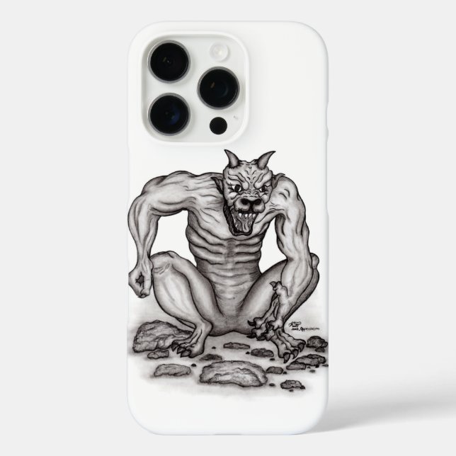 Mix-Creature - Troll, Golem and Devil Case-Mate iPhone Case (Back)