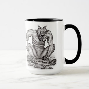 Mix-creature - Troll, Golem and Devil Mug
