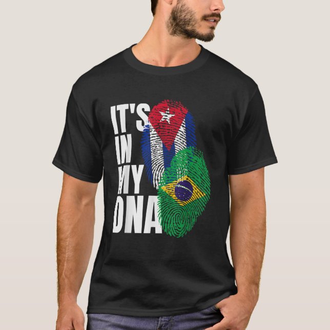 Mix DNA Heritage Flag T Shirt (Front)