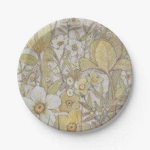 Mix Floral Paper Plate