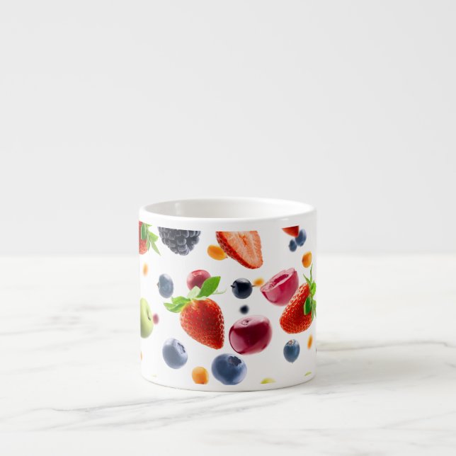 Mix Fruits Espresso Cup (Front)