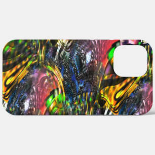 Mix of colourful virtual art inspired by urban art iPhone 12 pro max case