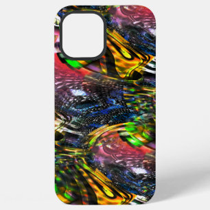 Mix of colourful virtual art inspired by urban art iPhone 12 pro max case
