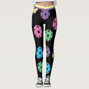 Mix of pickleballs 4 (XL tile size) Leggings