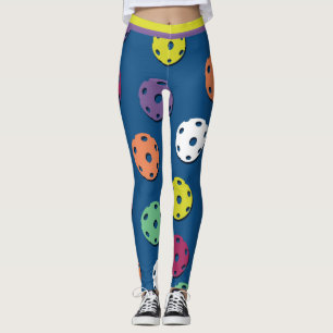 Mix of pickleballs 5 (XL tile size) Leggings