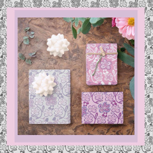 Mix Special FloralStyle Wrapping Paper Sheet