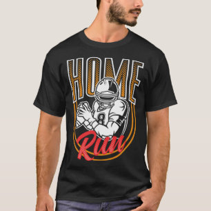 Mix Sports Touchdown Homerun Football Baseball Pla T-Shirt