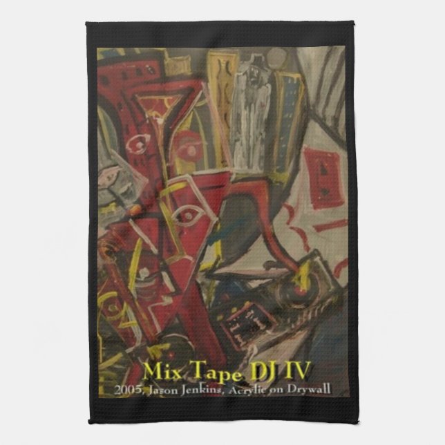 MIX TAPE DJ IV TEA TOWEL (Vertical)