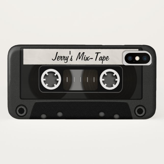 Mix Tape Personalised Case-Mate iPhone Case (Back (Horizontal))