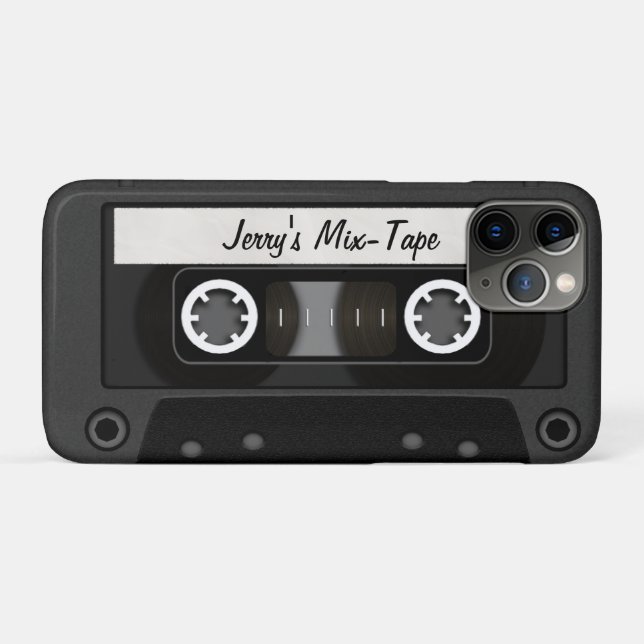 Mix Tape Personalised Case-Mate iPhone Case (Back (Horizontal))