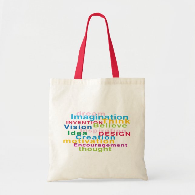 Mix Words Tote Bag (Front)