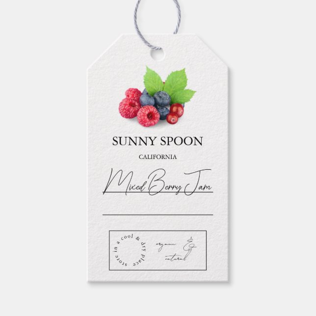 Mixed Berry Hang Tag (Front)