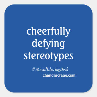 Mixed Blessing Square Sticker