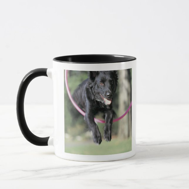Mixed Border Collie Mug (Left)