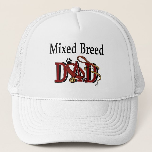 Mixed Breed Dog Dad Hat (Front)