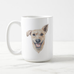 Mixed Breed Dog Mug   15 oz