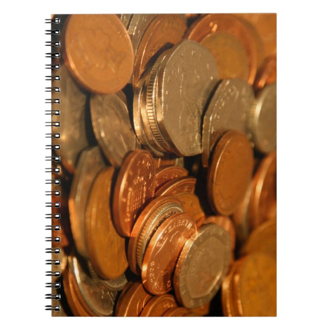 Mixed British Coin Notebook (Front)