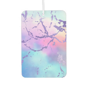 Mixed Colour Abstract Watercolor Print Pattern Car Air Freshener