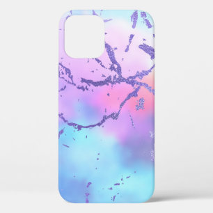Mixed Colour Abstract Watercolor Print Pattern iPhone 12 Case