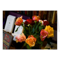 Mixed Colourful Roses Bouquet