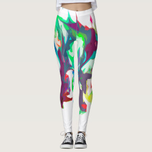 Mixed colours leggings