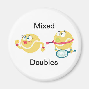 Mixed Doubles Magnet