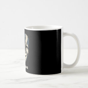 Mixed Emotions Mask Dark Aesthetic Goth Graphic Coffee Mug