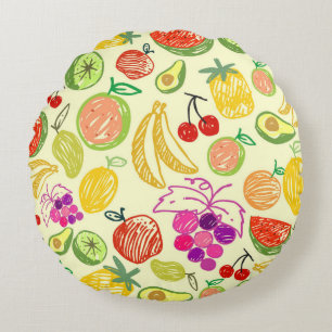 Mixed fruit pillow