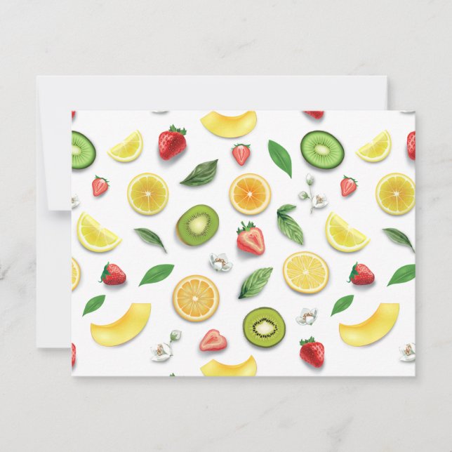 Mixed Fruits 4 Card (Front)