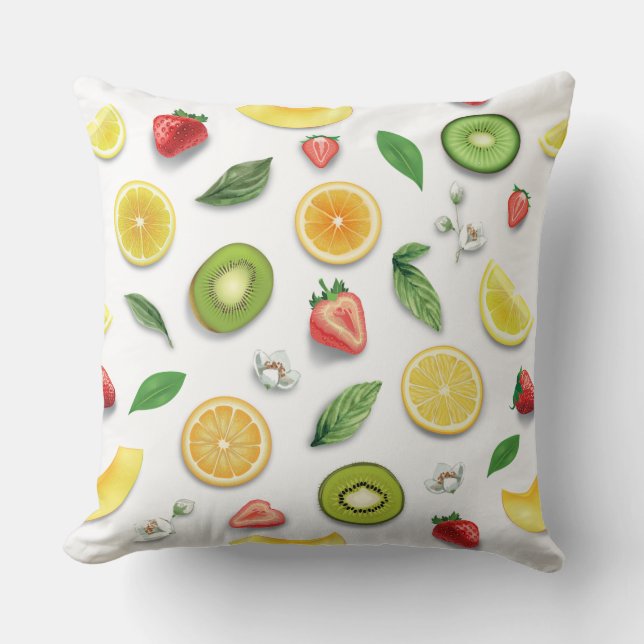 Mixed Fruits 4 Cushion (Front)