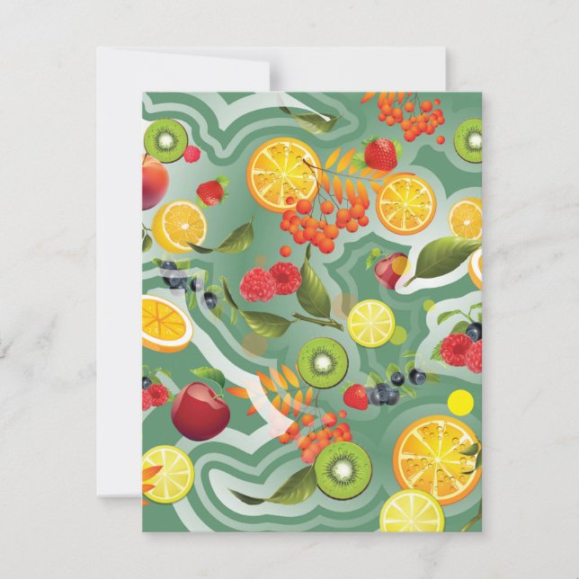 Mixed Fruits 7 Card (Front)