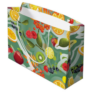 Mixed Fruits 7 Large Gift Bag