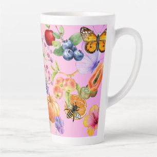 Mixed Fruits Latte Mug